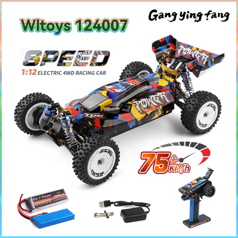 Rc Drift Car Brushless - New WLtoys 124007 1/12 Brushless RC