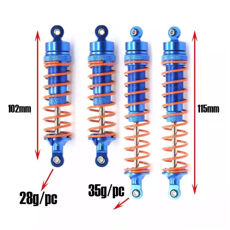 Shock Absorber Rc - Adjustable RC Shock Absorber Aluminum Thickened