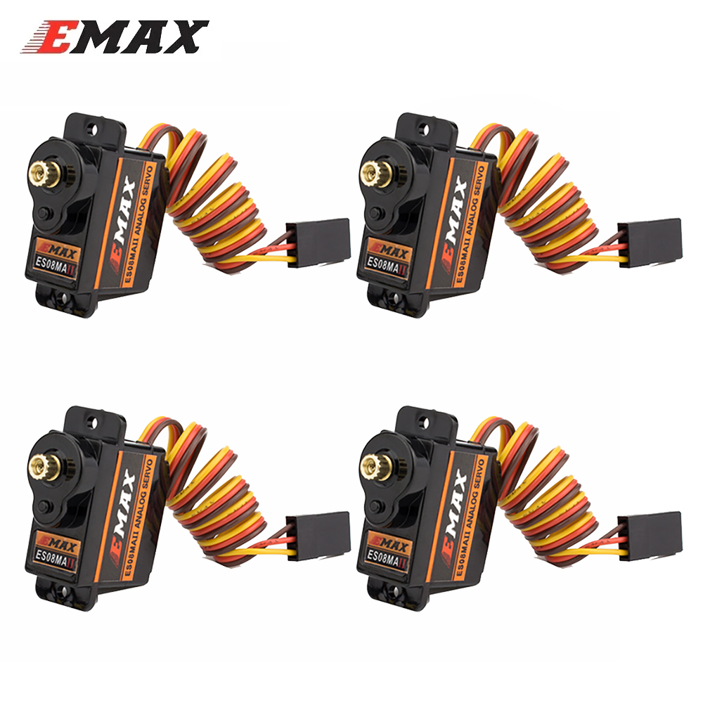 Servo Metal Gear - 1/2/4/8PCS EMAX ES08MA ES08MAII 12g Mini