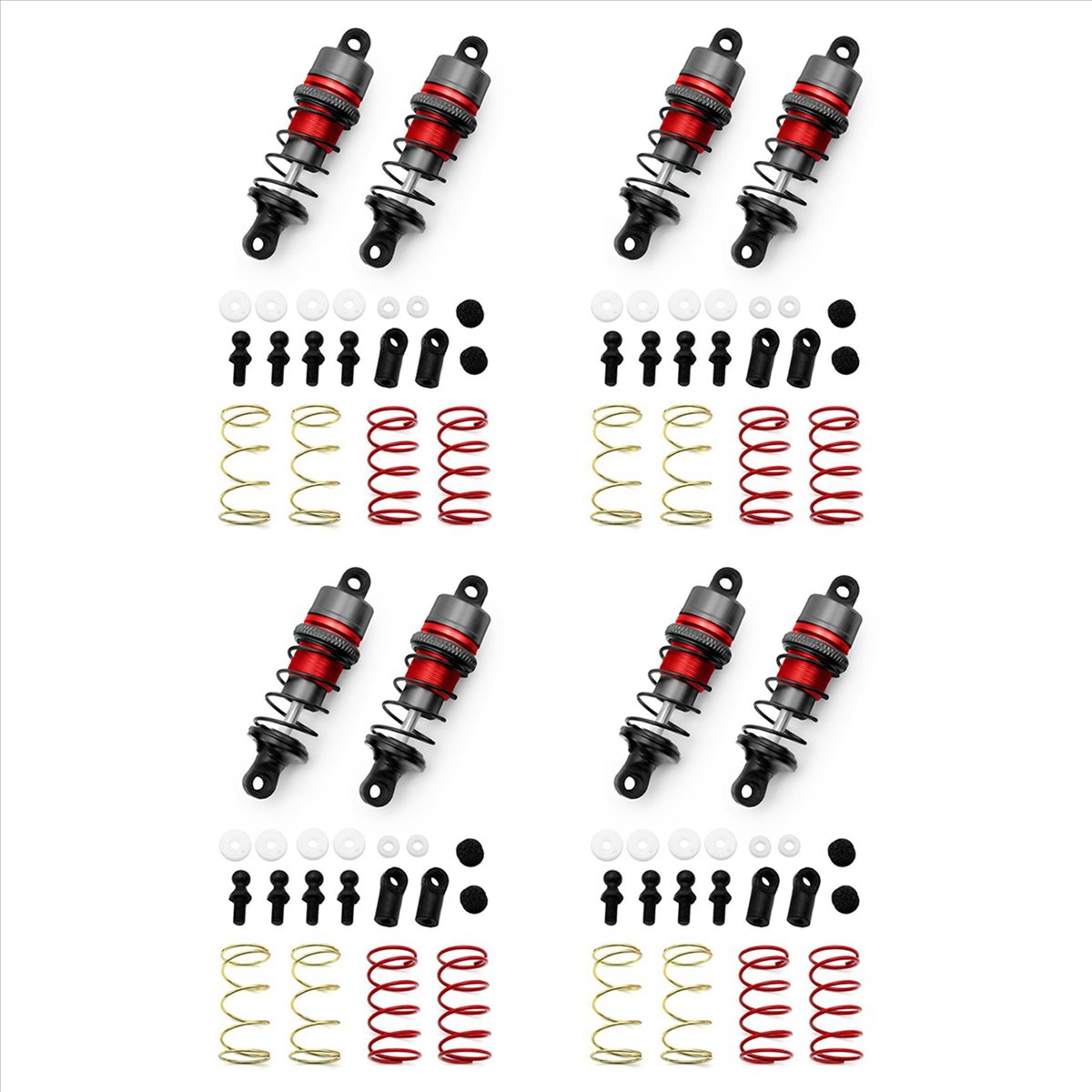 B05C-1/10 4Pair Of Metal Hydra - đánh giá và giá Shock Absorber Rc