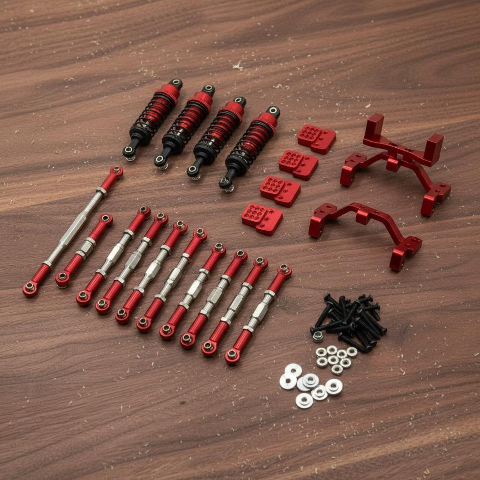 WPL C24 Performance Parts Impr - đánh giá và giá Shock Absorber Rc