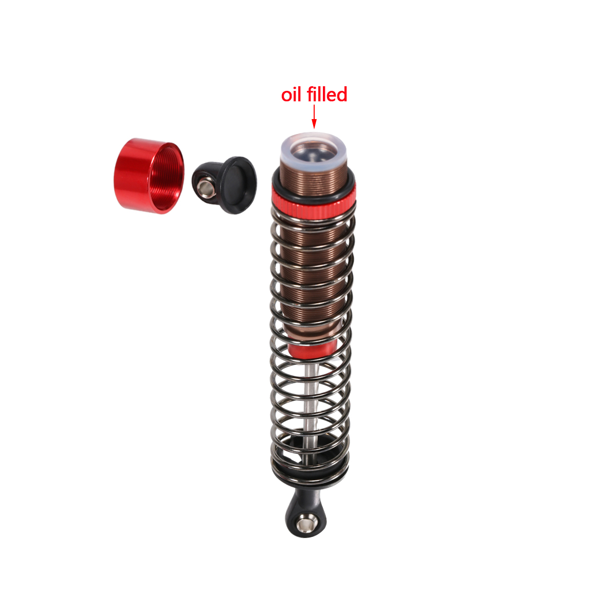 4Pcs Adjustable Oil Filled Sho - đánh giá và giá Shock Absorber Rc