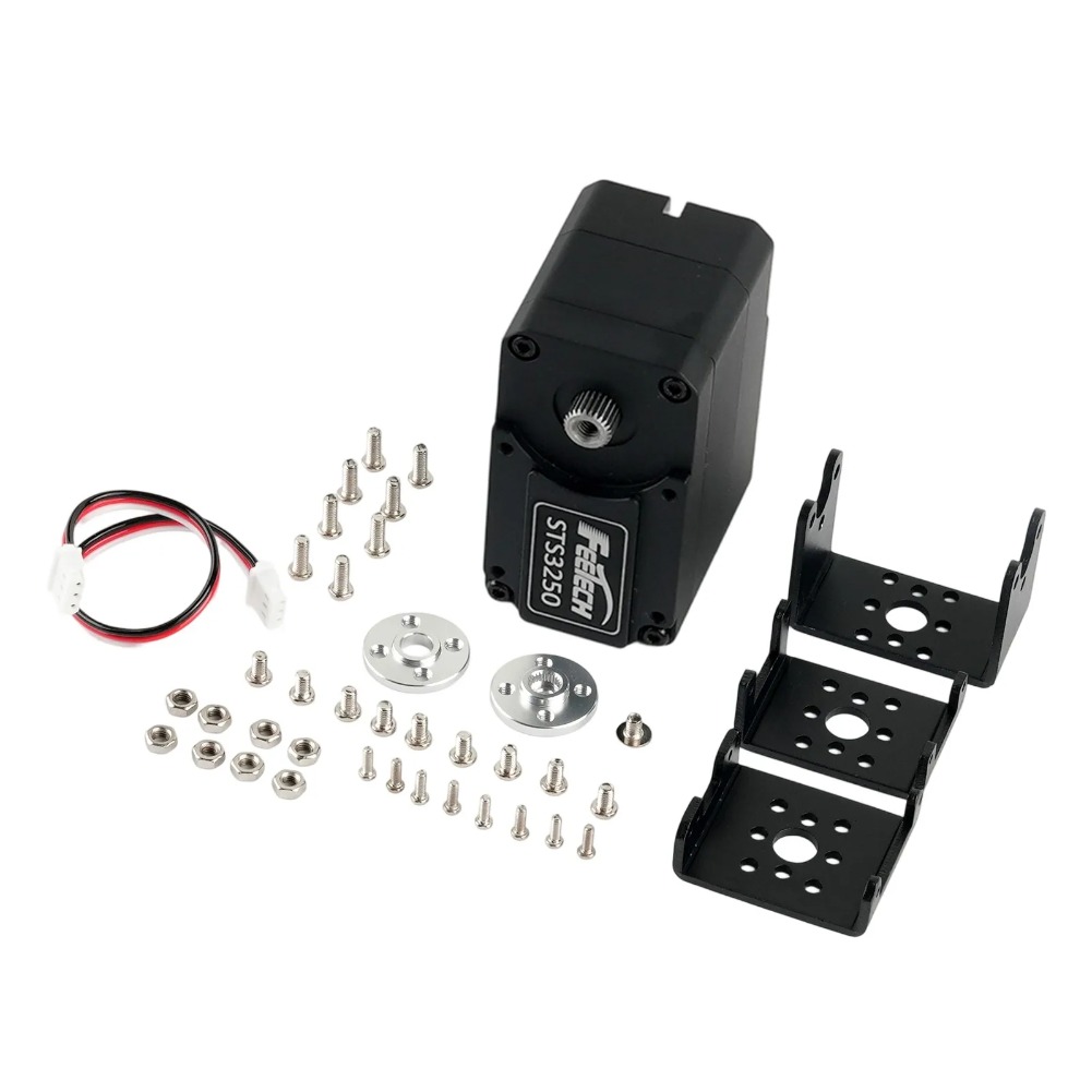 Feetech STS3250 12V 50KG Magne - đánh giá và giá Servo Metal Gear