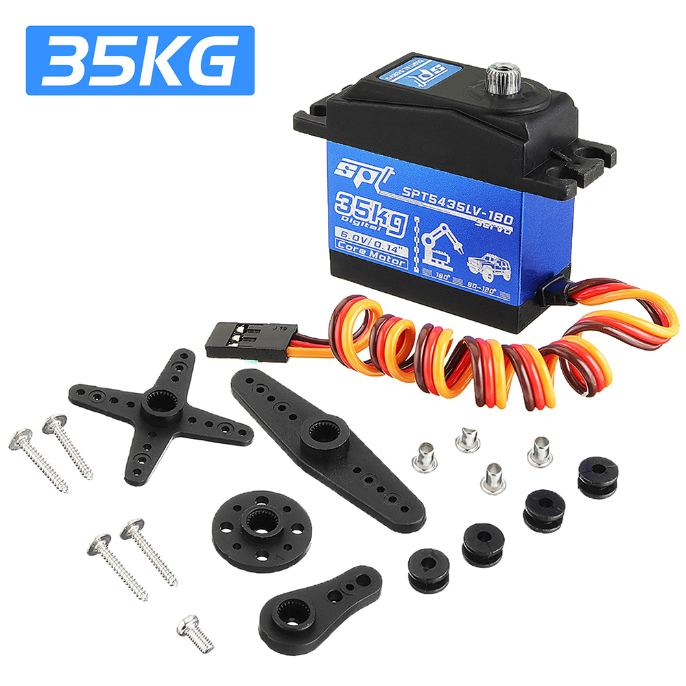 SPT5435LV 35KG Large Torque Me - đánh giá và giá Servo Metal Gear