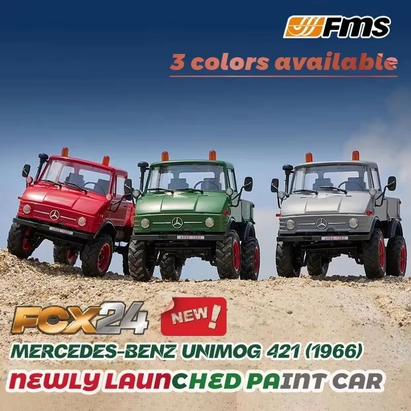 FMS 1:24 Unimok FCX Series 4WD - đánh giá và giá Rc Hobby Charger