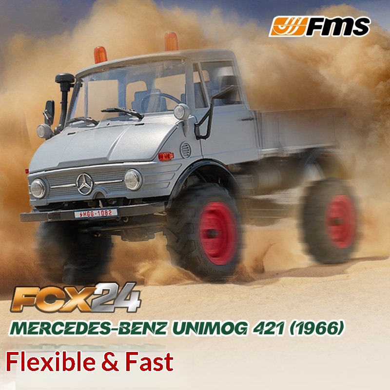 FMS 1:24 Unimok FCX Series 4WD - đánh giá và giá Rc Hobby Charger